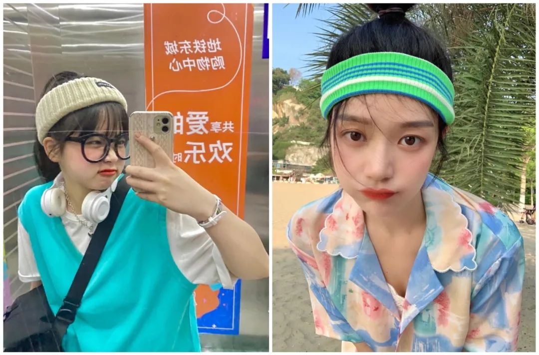 披发显脸小的发型,初中生可以扎的发型显脸小超可爱