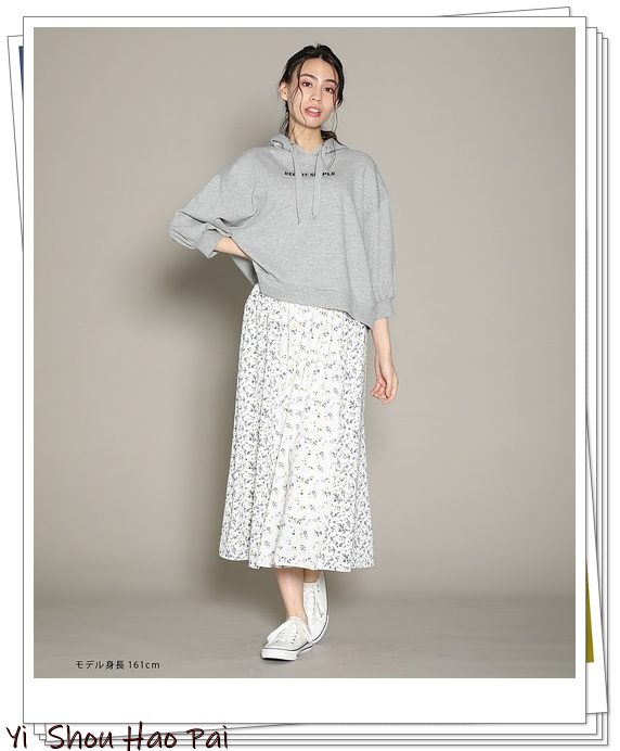 thombrowne灰色卫衣5码上身效果,灰色日系卫衣