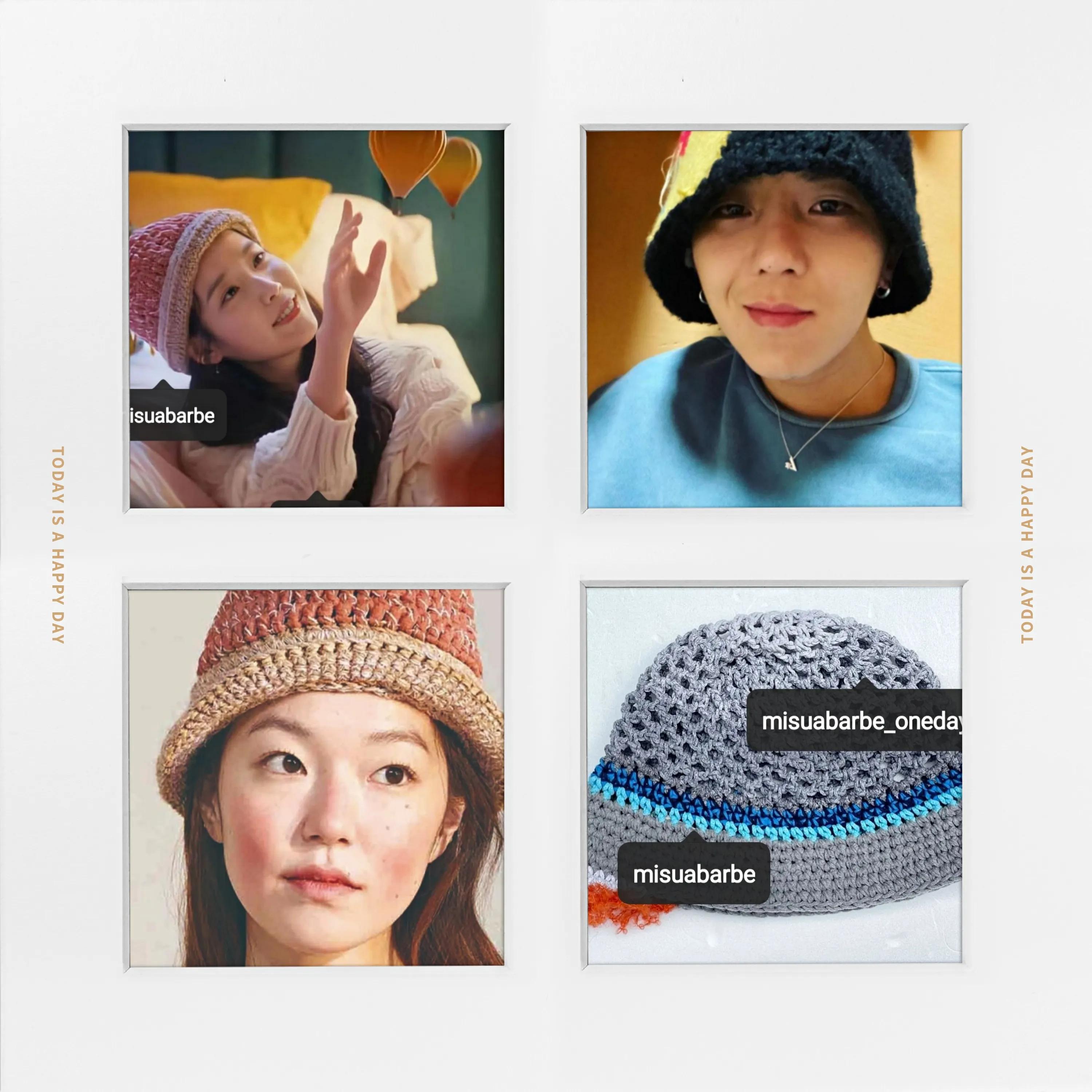 帽子最新款韩国针织,高颜值帽子韩国mlb针织