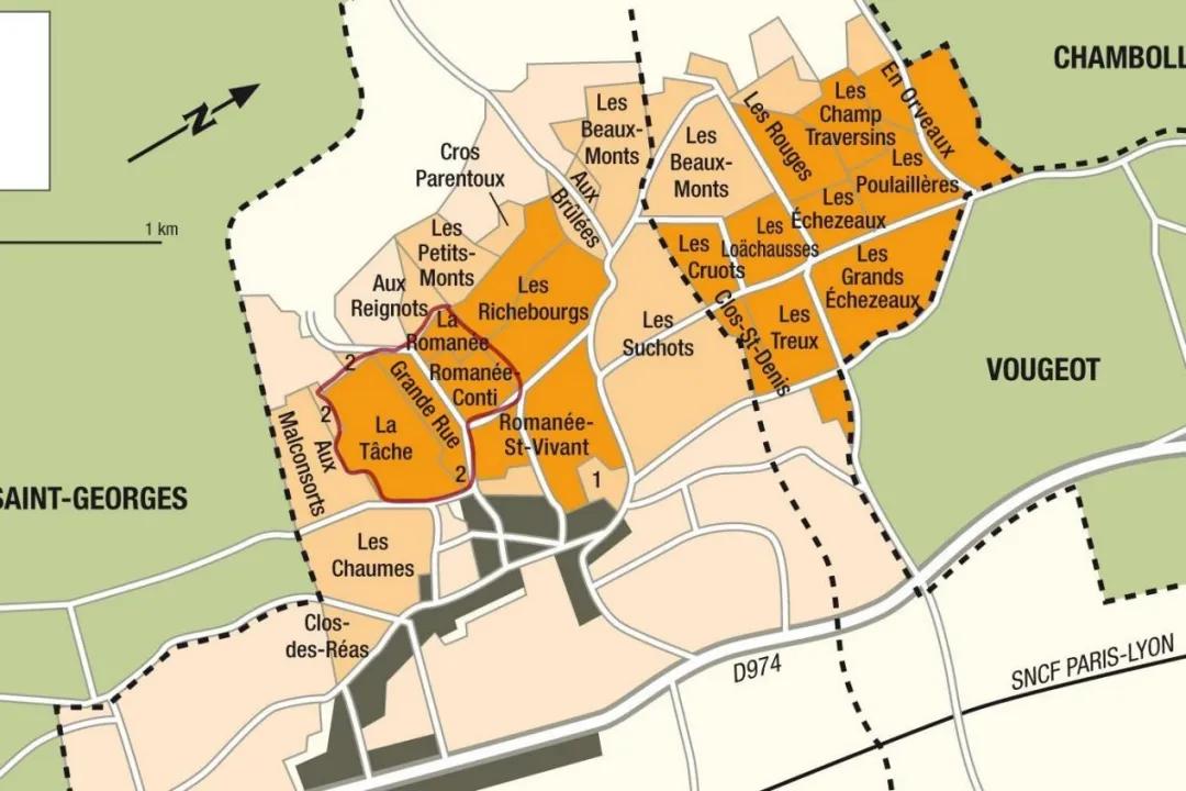 勃艮第独占葡萄园,勃艮第有哪些园