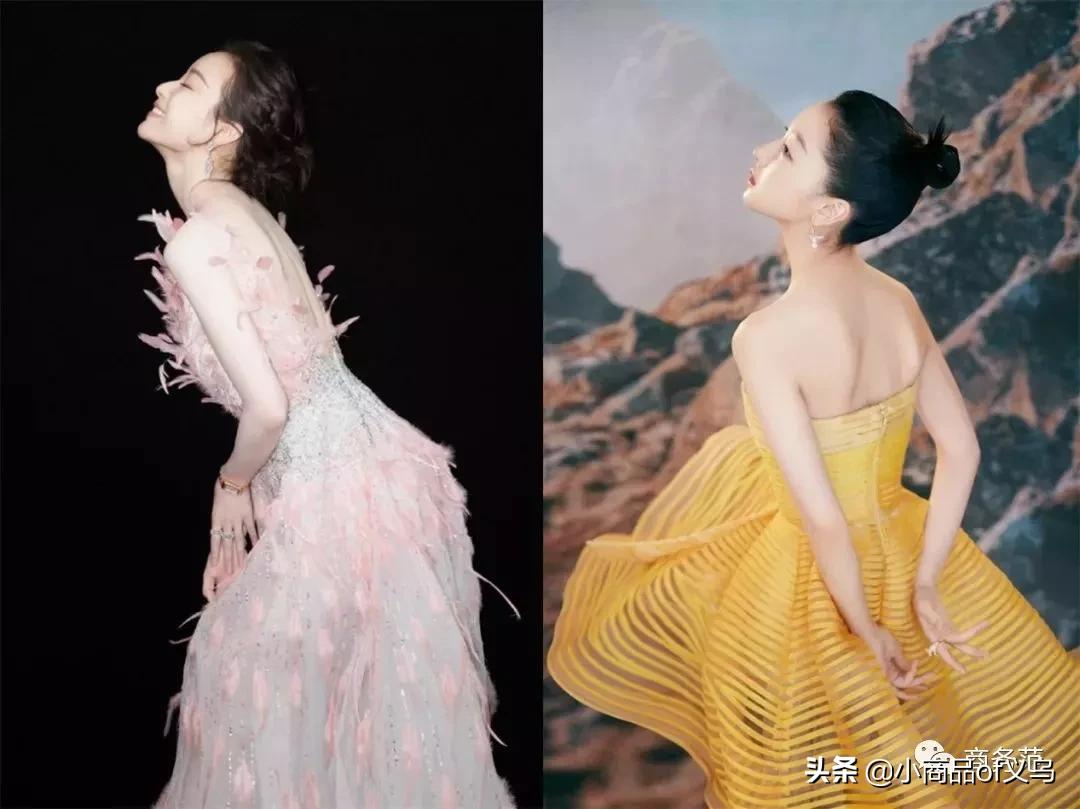 刘亦菲杨幂同框图,刘亦菲短发和杨幂同框