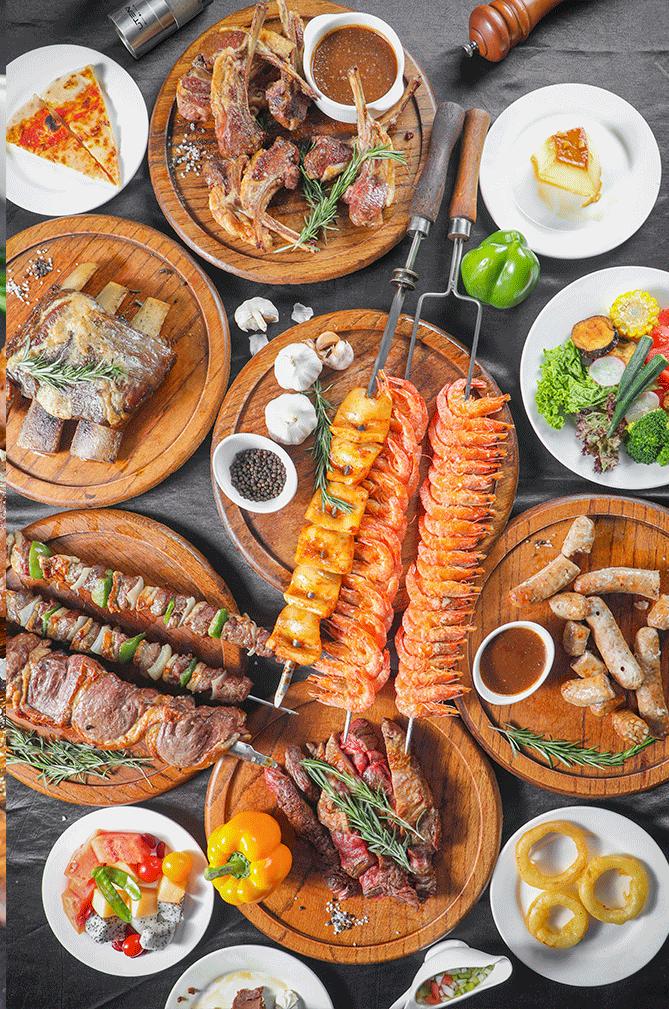 上海拉蒂娜巴西烤肉,上海巴西烤肉自助餐