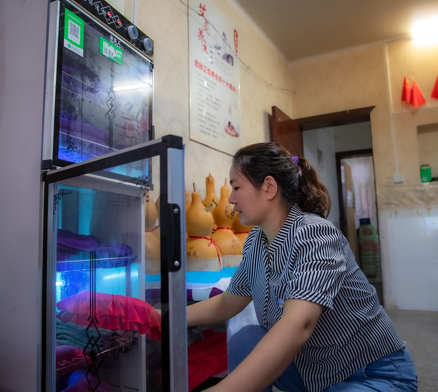 河南商城：有对夫妻以“艾”温暖身边人