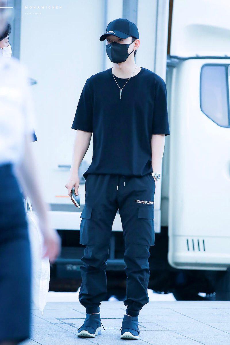 懒人黑色系穿搭,黑色控潮男穿搭夏季潮流