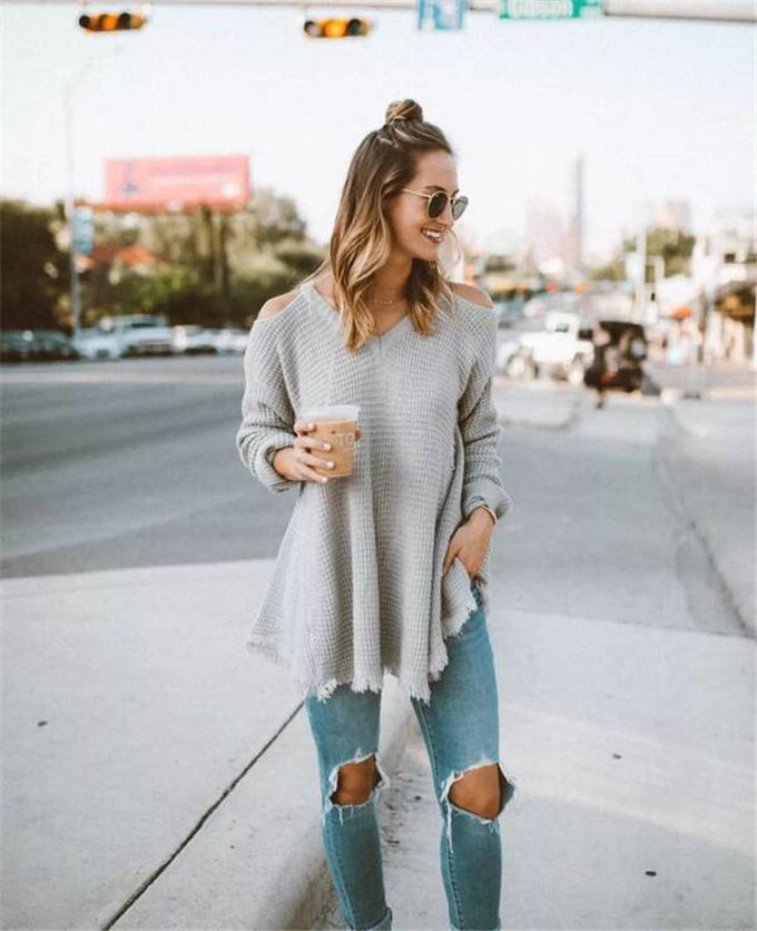 牛仔裤怎么穿搭好看又显瘦,牛仔裤怎么穿比较好看