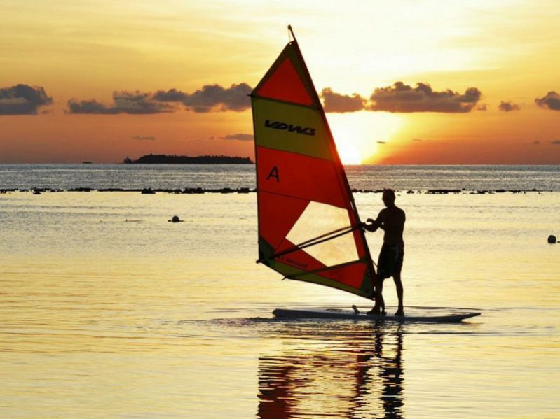马尔代夫蓝色美人蕉岛海滩小屋,马尔代夫蓝色美人蕉岛
