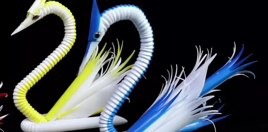 七彩的吸管剪一剪,DIY的蜗牛,天鹅,简直太像了(附教程)