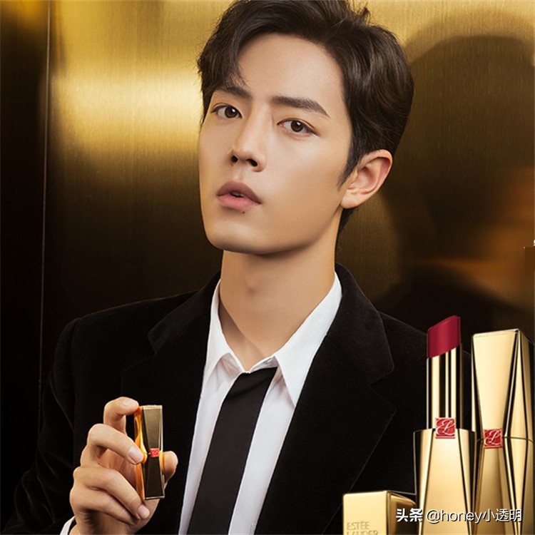 肖战雅诗兰黛试色,肖战雅诗兰黛314口红照片