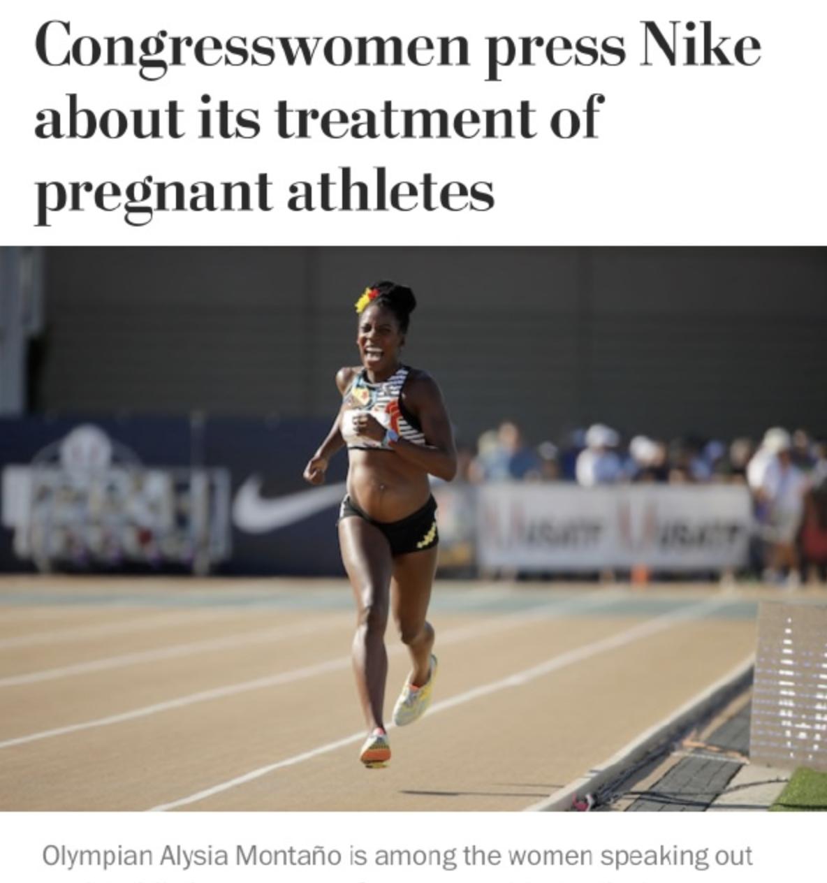 耐克停止“打右灯向左转”，女运动员怀孕不再被惩罚