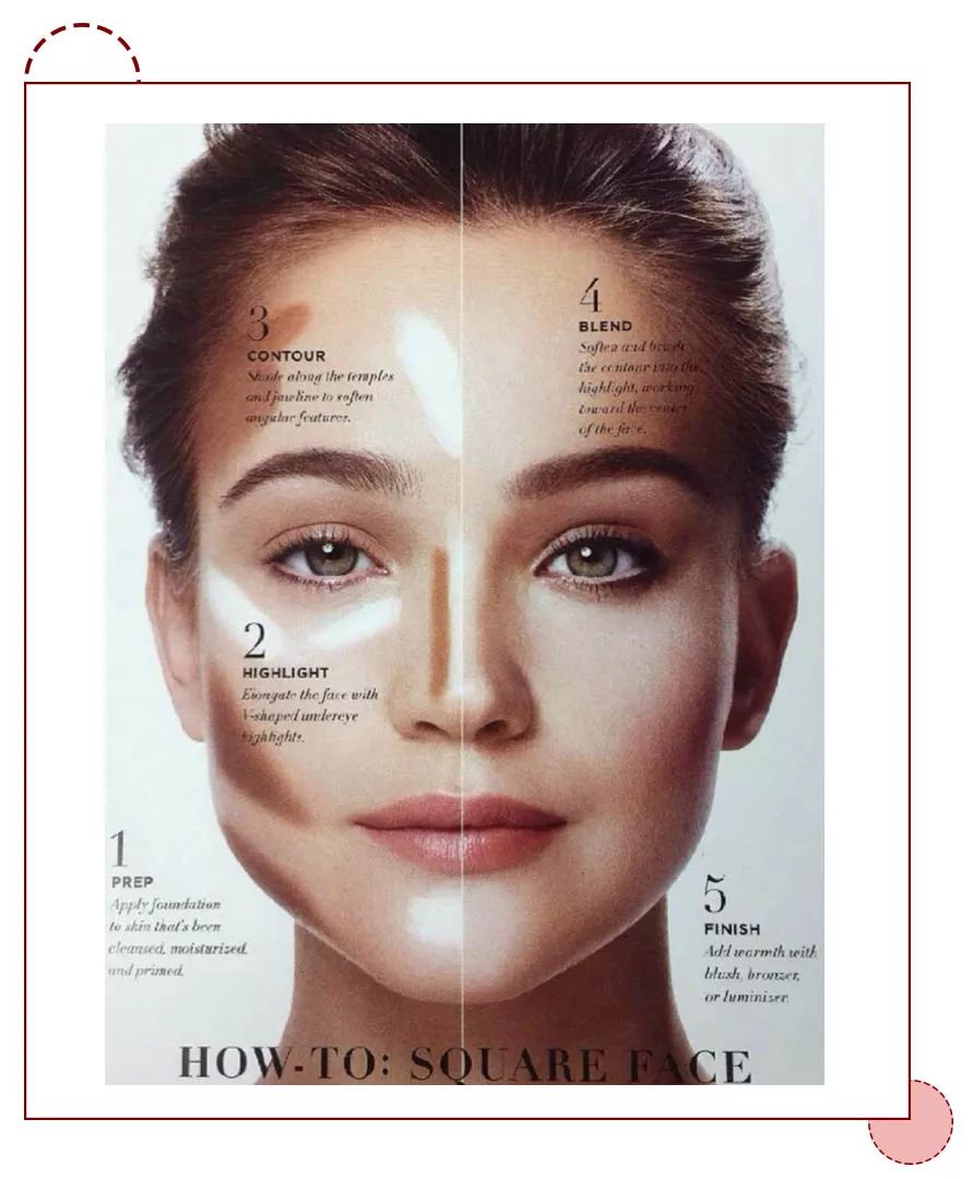 长脸菱形脸妆容与发型,长脸不同风格的妆容