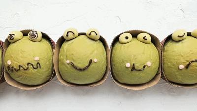 这是什么面包,可爱到要挤出屏幕了