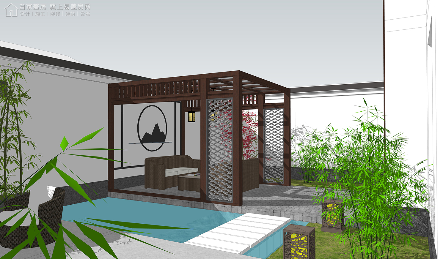 10000平新中式大户型合院别墅,还有哪些值得推荐的中式别墅