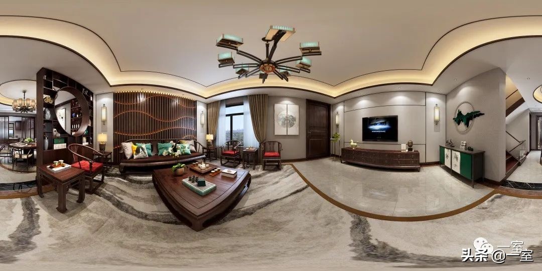 全景效果图最大的,如何出全景效果图