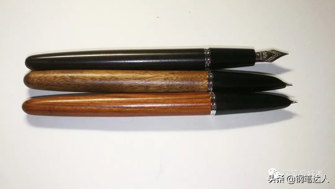 金豪51a钢笔测评,英雄6199木杆钢笔测评