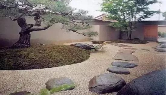 庭院花园石材地板铺设效果,私家庭院最流行的4大铺装方式