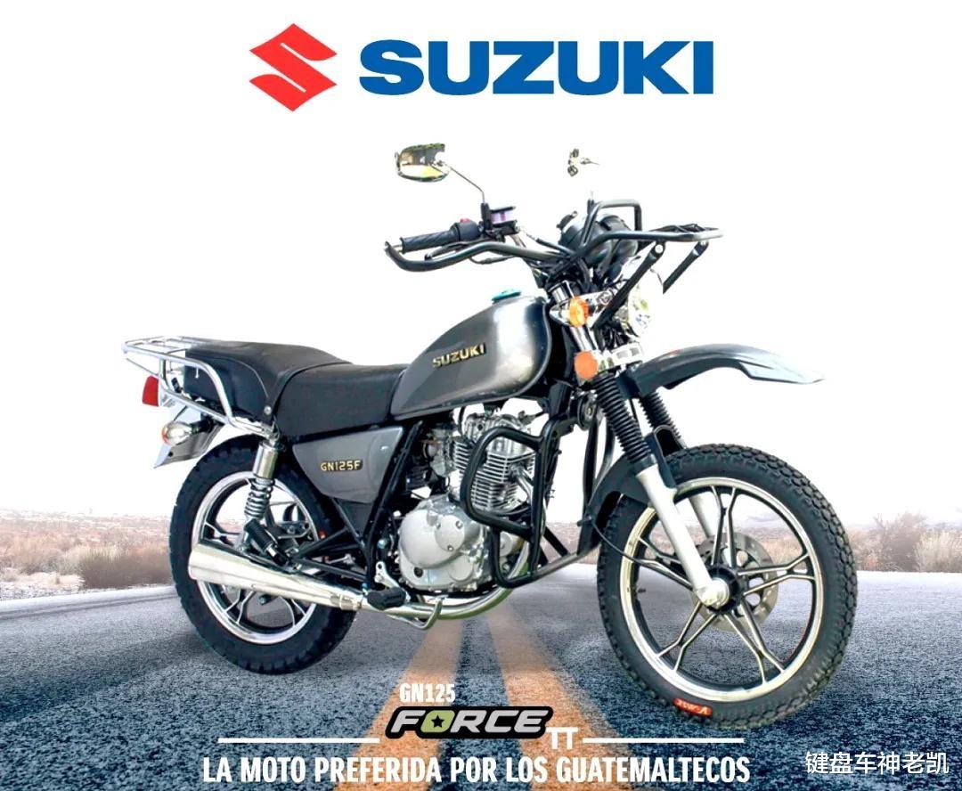 铃木gn125新款红色二手,铃木gn125最新版
