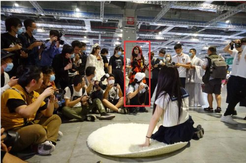 上海漫展jk制服拍摄,女生jk制服上海漫展