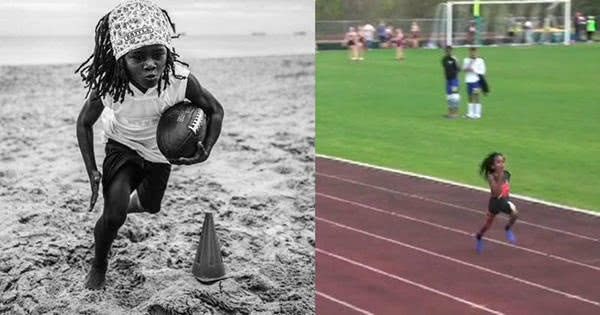 田径神童美国,短跑100米神童