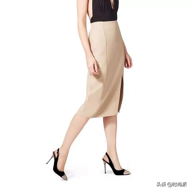 黑色高跟鞋穿出不一样的时尚气质,尖头的高跟鞋优雅又时尚