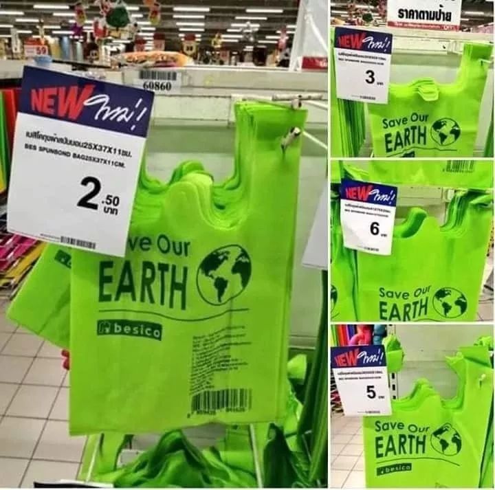 禁塑令后泰国人的花式购物,禁塑令下的泰国