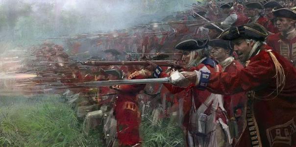 欧洲打仗为什么布阵,欧洲排枪阵