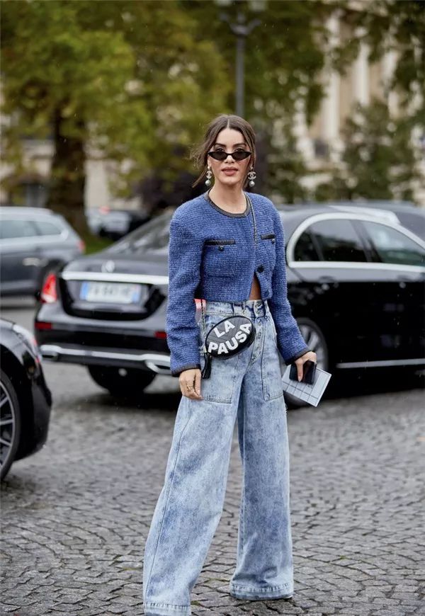 听我的，一定要穿老爹裤，成为这个条gai上最靓的