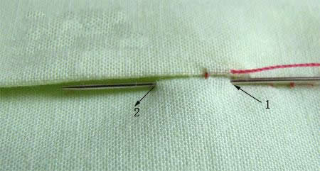 服装缝纫技巧手工针法,老裁缝常用的锁边针法