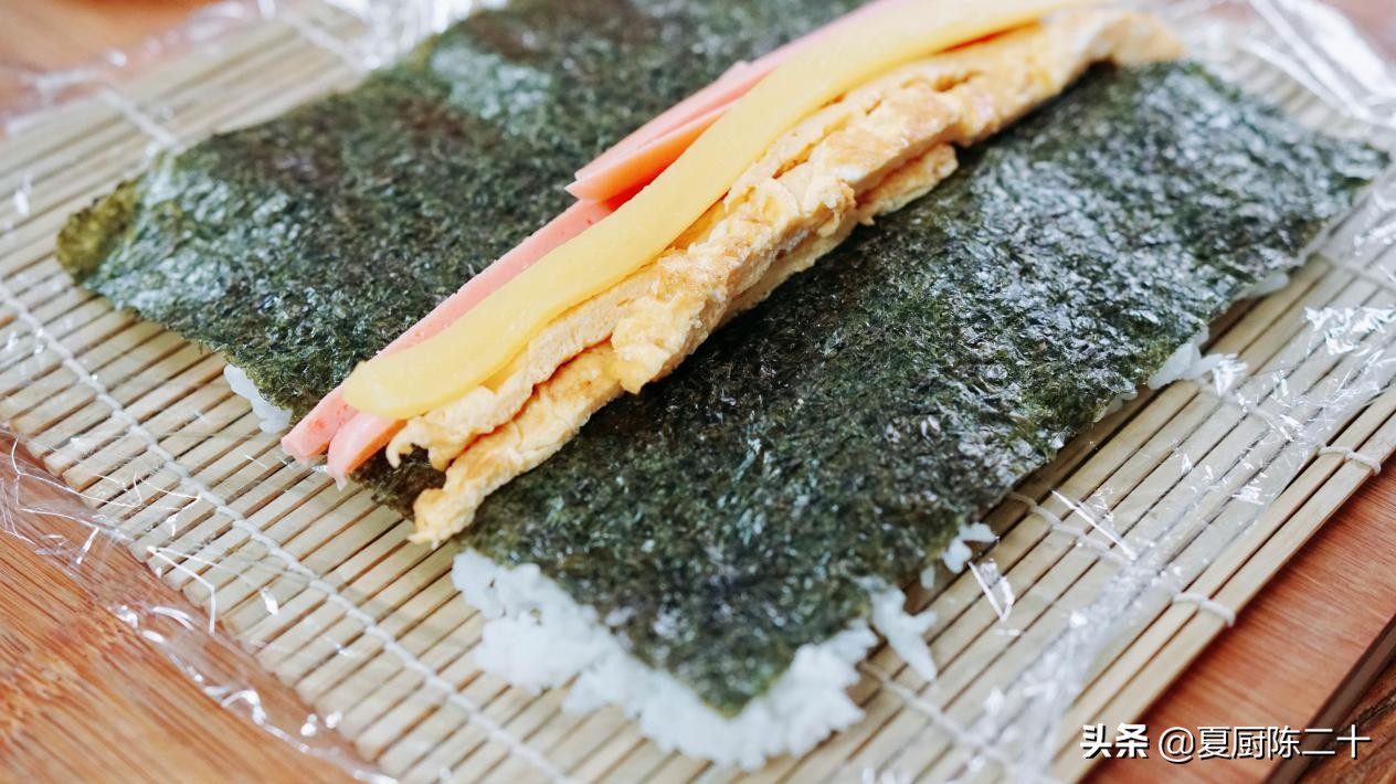 家庭版寿司简单做法,简单易做的寿司