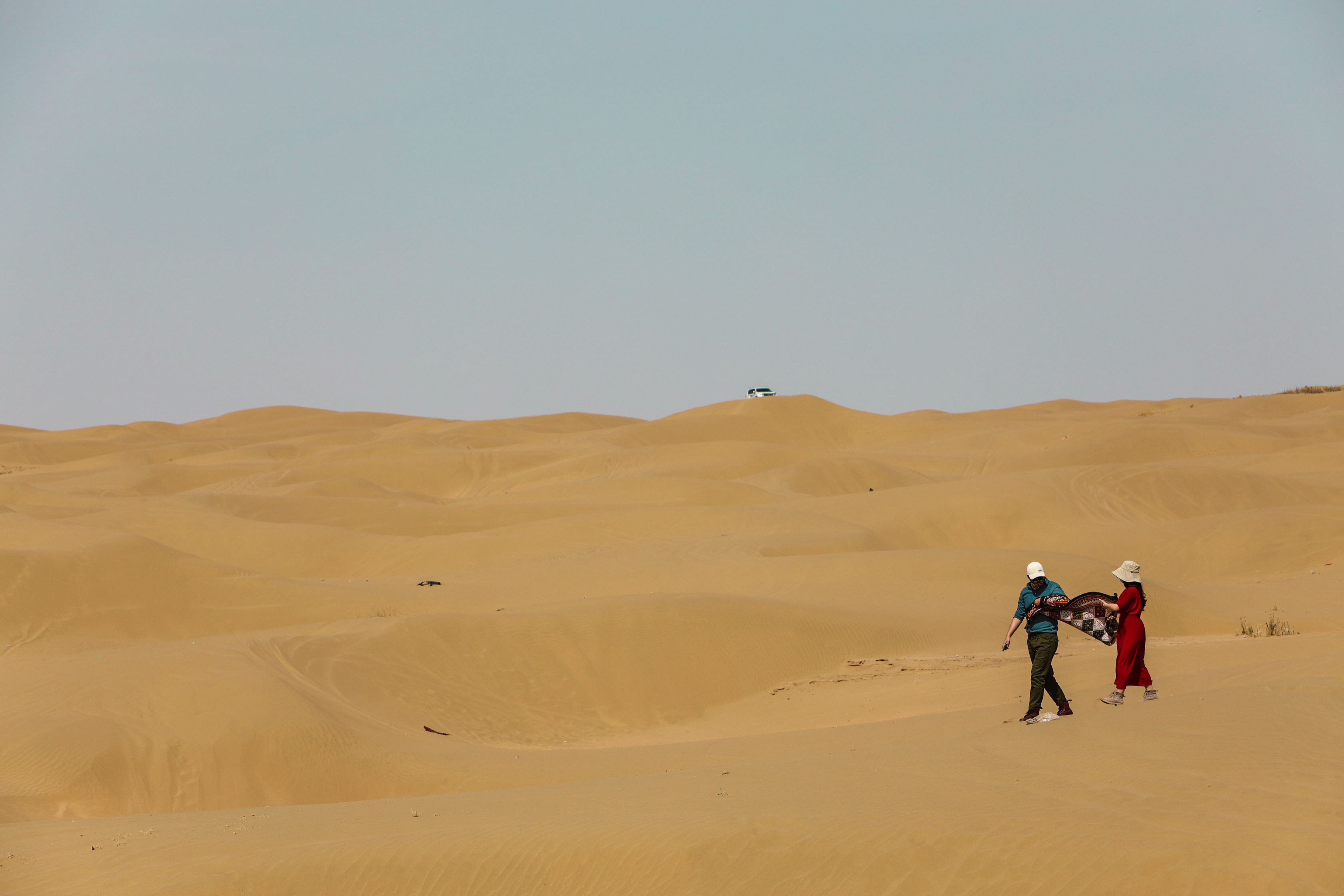 银川周边自驾沙漠,榆林市毛乌素沙漠自驾游