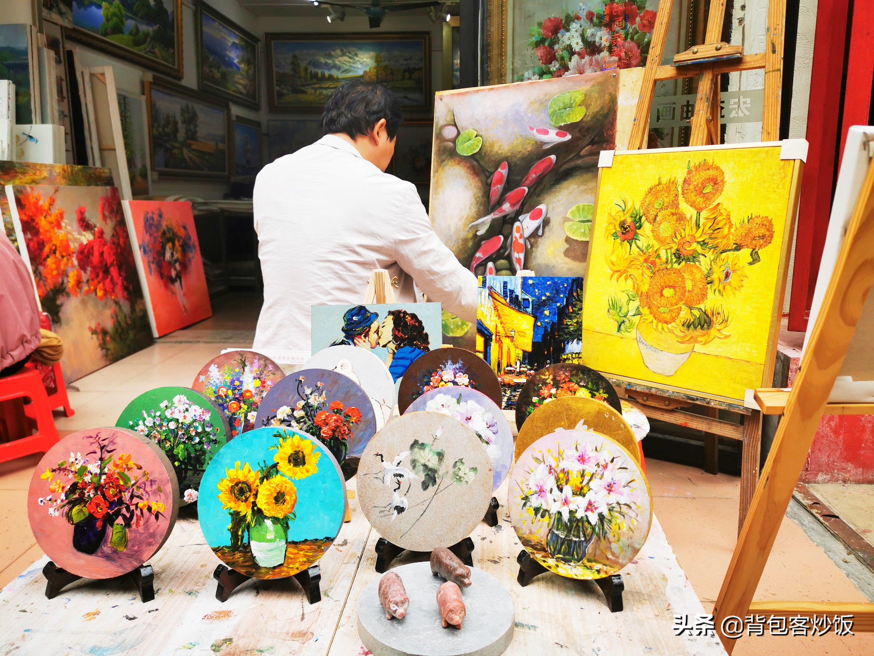 深圳大芬油画村自创作品,大芬油画村有哪些好看的