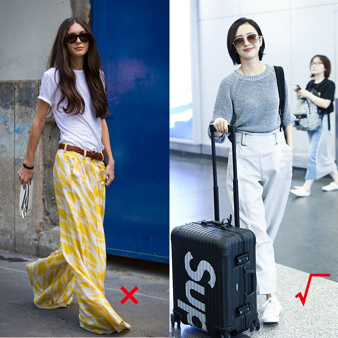 为什么你穿阔腿裤显拖沓,阔腿裤穿上不好看啥原因