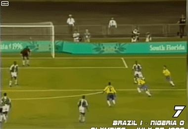 颠覆时期的罗纳尔多10大进球,唯一的球王罗纳尔多