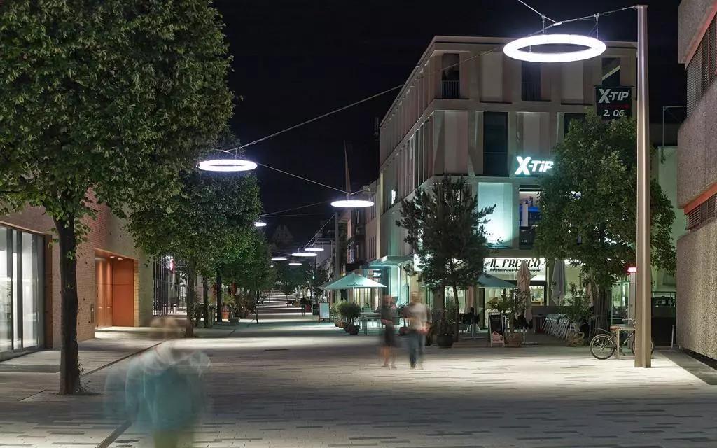 商业步行街景观设计图展示,商业步行街景观设计经典案例