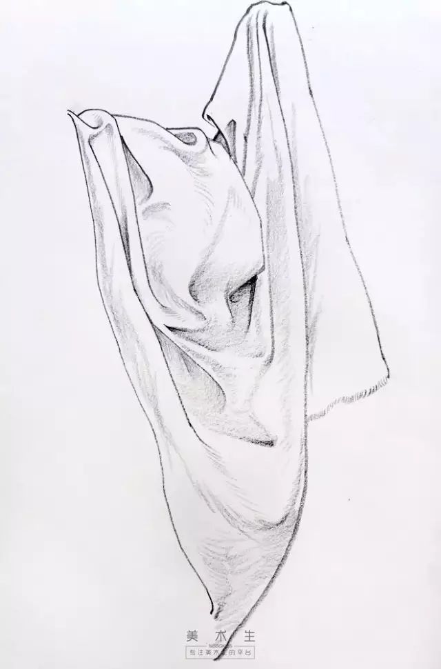 大块衣褶画法,衣褶不好看