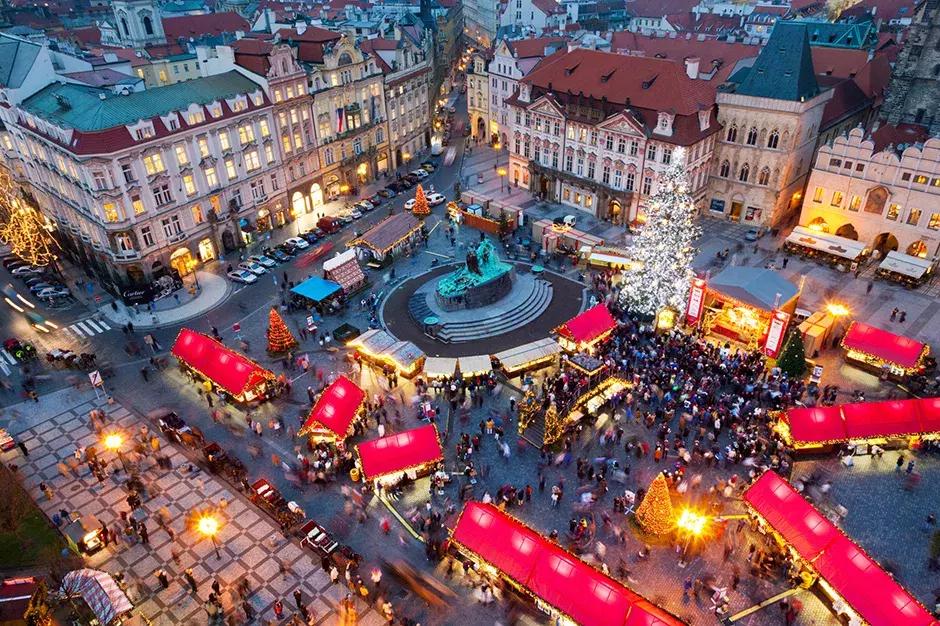 布拉格是欧洲最美的城市,布拉格冬季美景