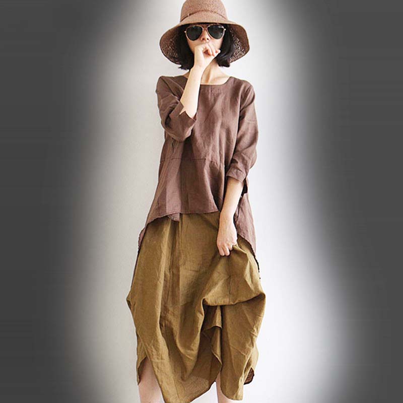 麻料衣物穿搭,什么样的麻料衣服显高级感