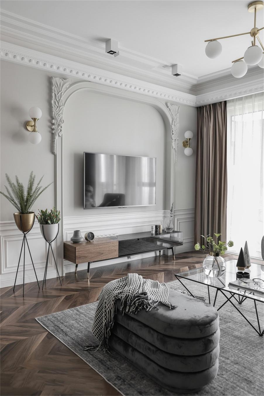 121㎡古典老人房，孙子是设计师就是不一样！