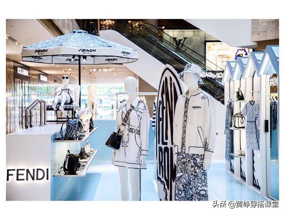 回头率专业造型,吸引人的橱窗设计