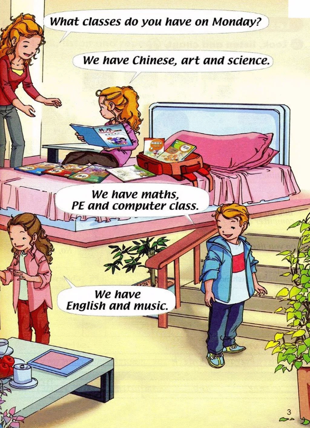 人教版英语三年级起点电子教材,小学英语三年级下册unit3电子教材