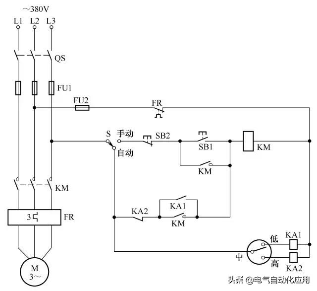 常用电气控制电路图设计方法,电气自动控制电路图