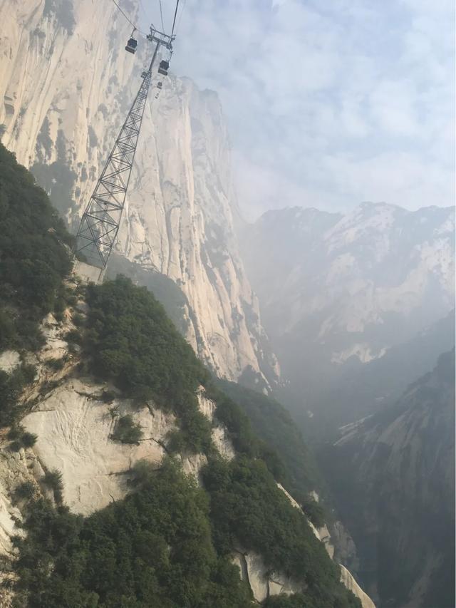 华山自驾最惊险的道路,华山最惊险的公路