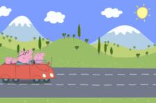 小猪佩奇犯错怎么办,小猪佩奇教你遇到危险的解决办法