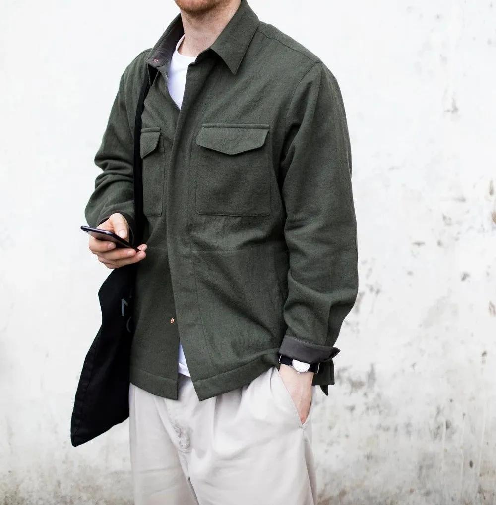 为什么懂行的衬衫玩家，都会在过渡季套上Overshirt？