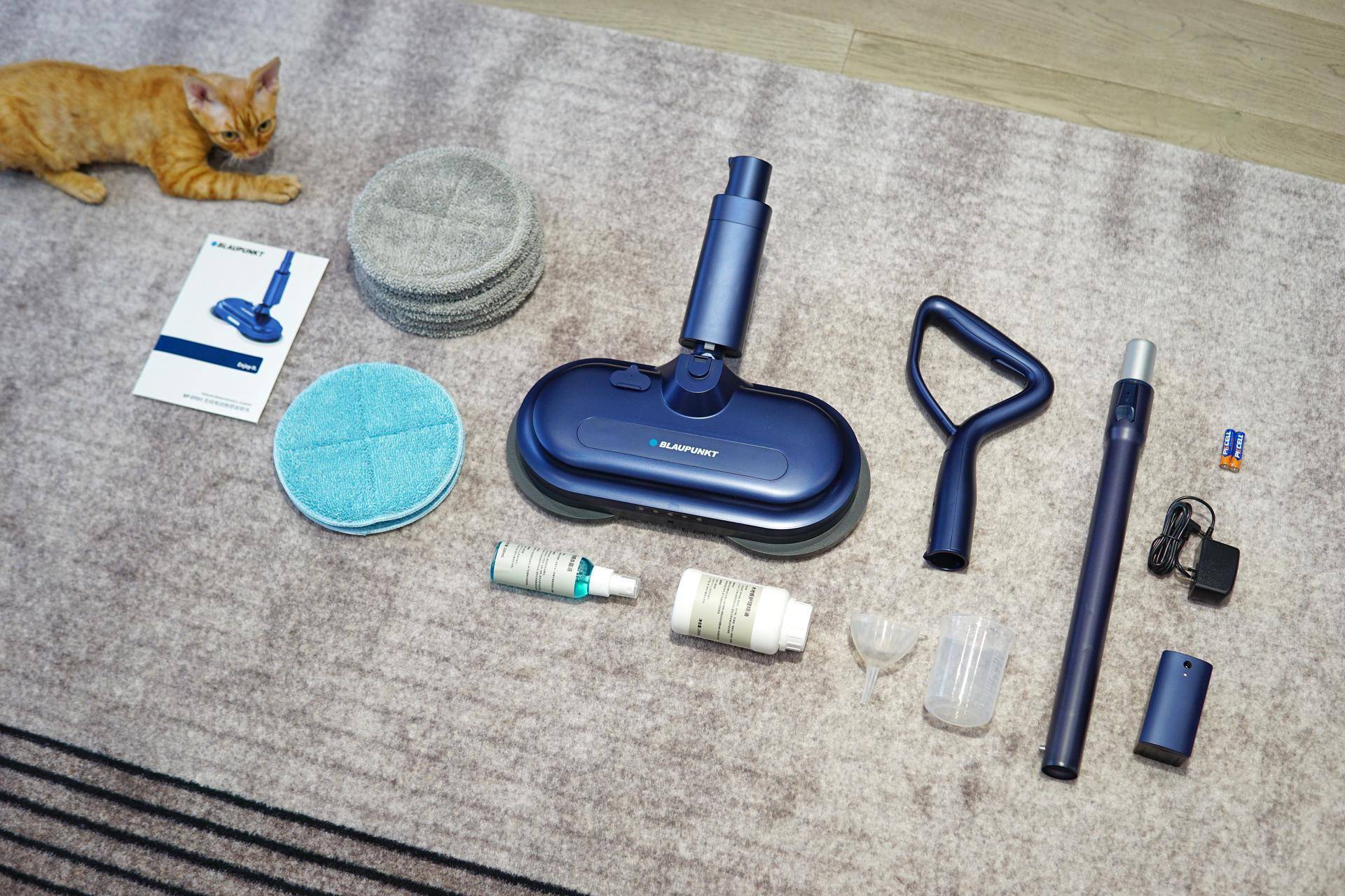 德国蓝宝拖把拖地,拖地洗地一体机测评