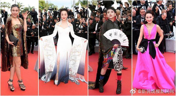 女星为了红毯抢镜有多拼,女明星为了蹭红毯能有多拼