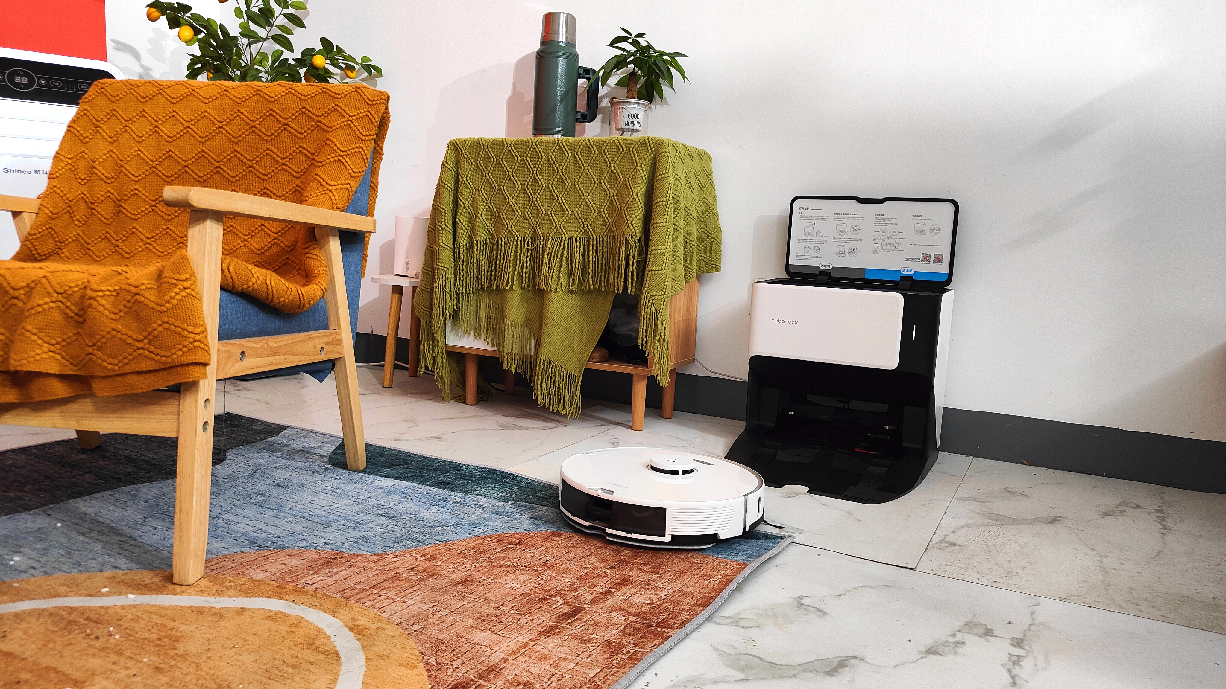 g10扫地机器人清洗,石头扫拖一体机器人g10s使用体验