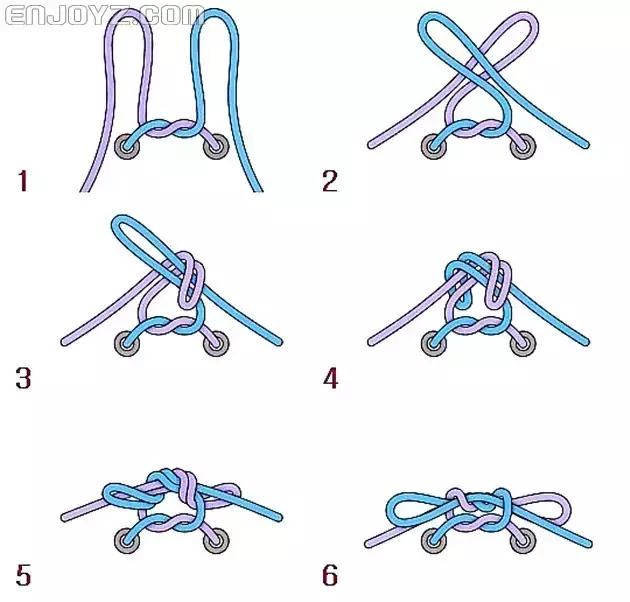 跑鞋鞋带的正确绑法,跑步时鞋带的正确绑法