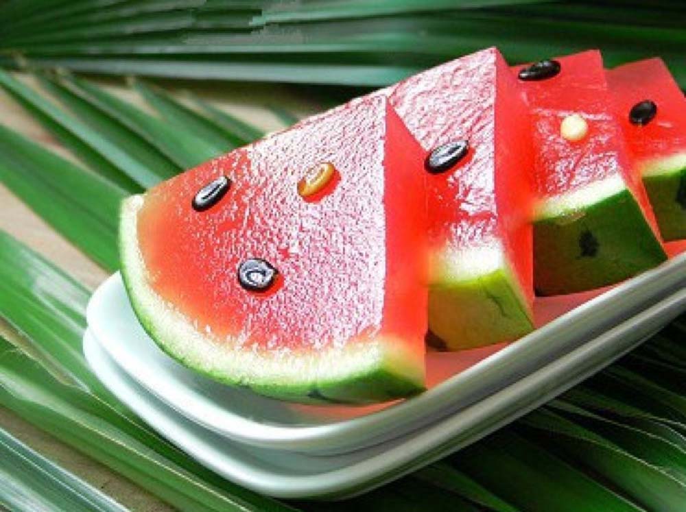 用qq糖做果冻西瓜的方法视频,西瓜果冻不用白凉粉不用吉利丁片