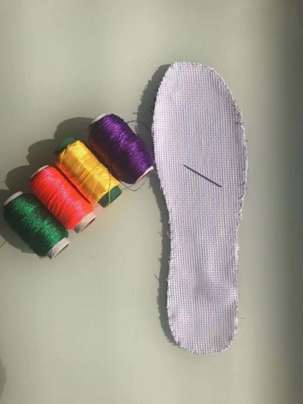 简单手工鞋垫纯手工,纯手工鞋垫制作全过程