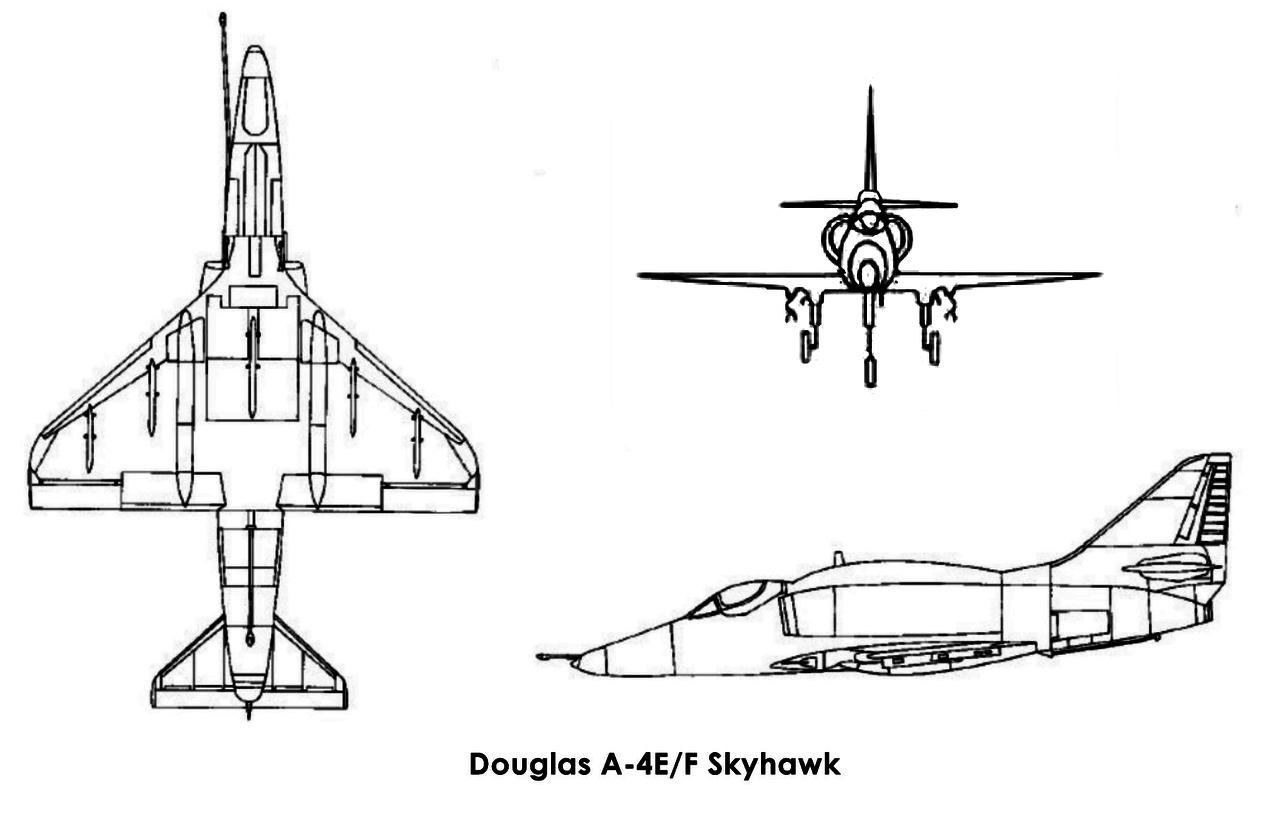 久负盛名——DouglasA4D/A-4Skyhawk“天鹰”